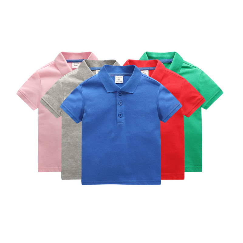 Vlastní logo Kids Polo Shirts 100% bavlna
