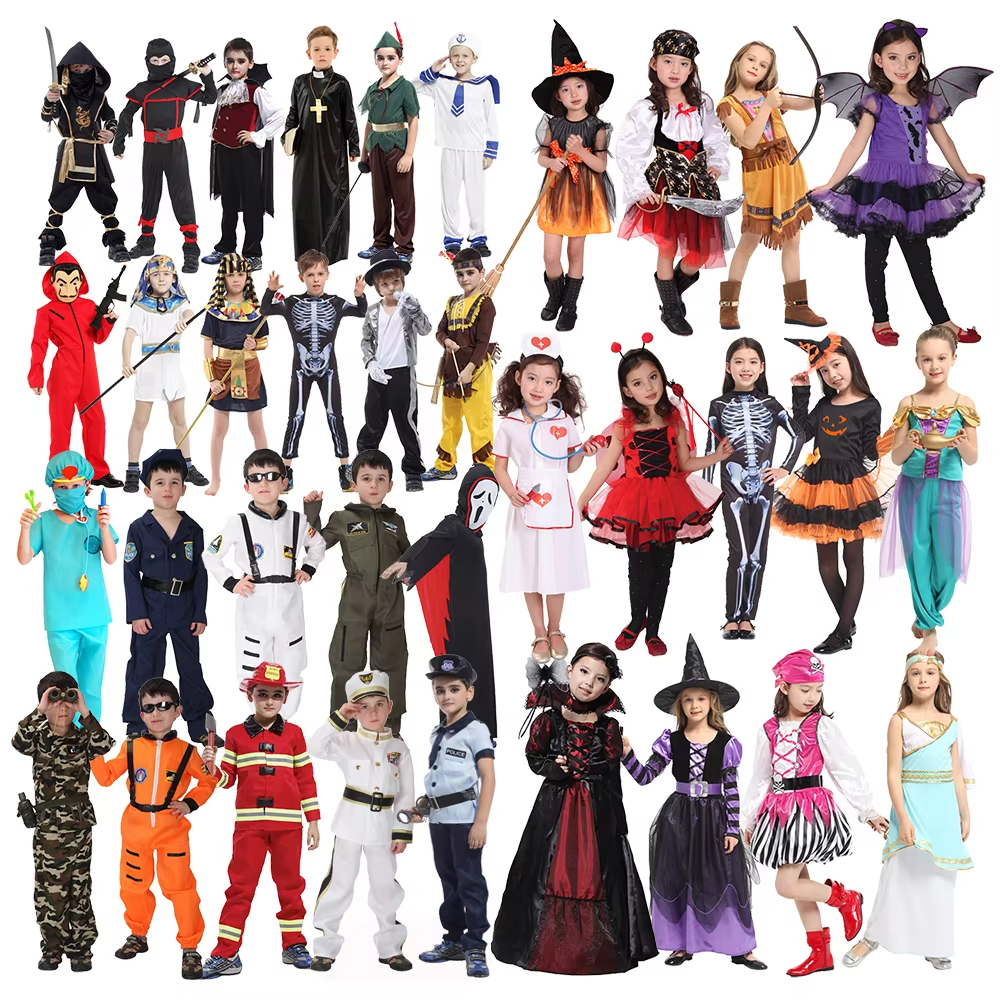 Halloween oblékat kostým pro děti – Cosplay Party Outfits